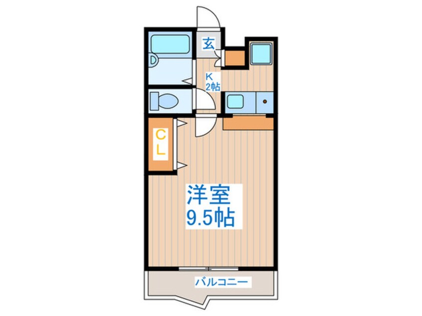 間取図 クルーブ成城