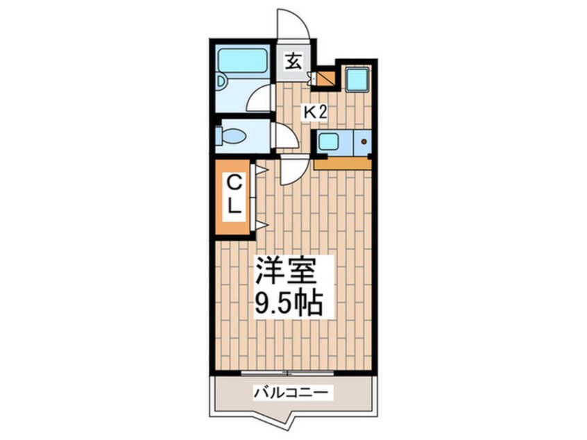 間取図 クルーブ成城