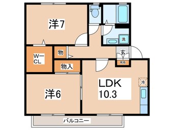 間取図 ルミエールB