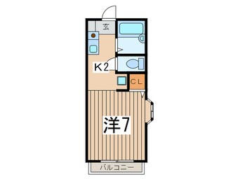 間取図 ヴィラ玉川学園