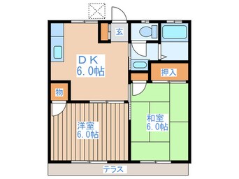 間取図 タクラヴィラ