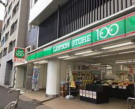 ローソン100西横浜店(コンビニ)まで196m ソルビオス