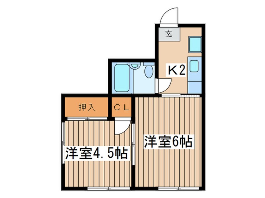 間取図 ハウスクランベリ－