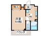 テミスビル 1Kの間取り