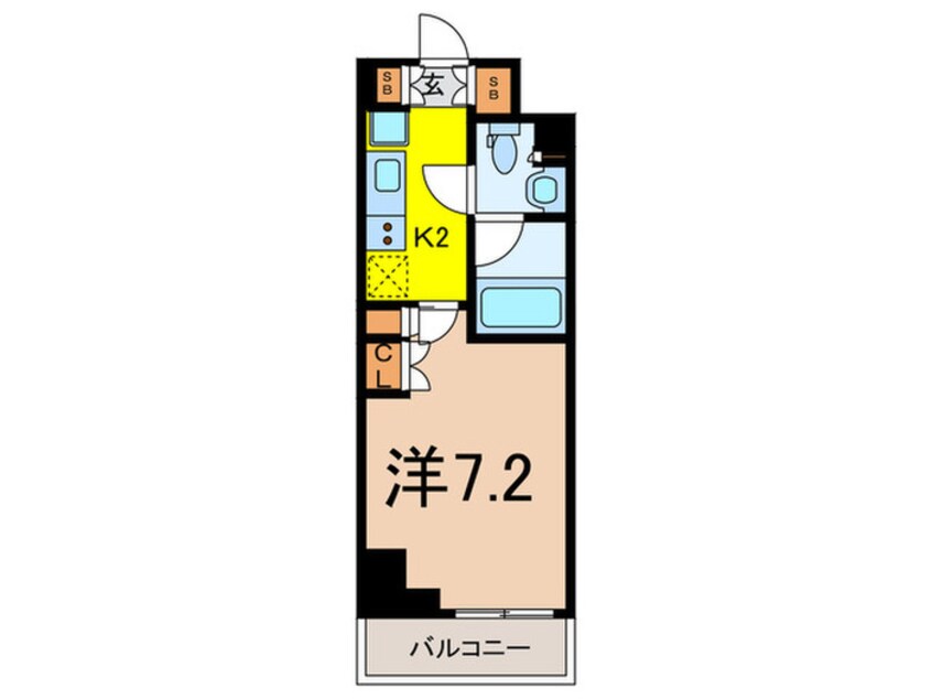 間取図 パークアクシス池袋