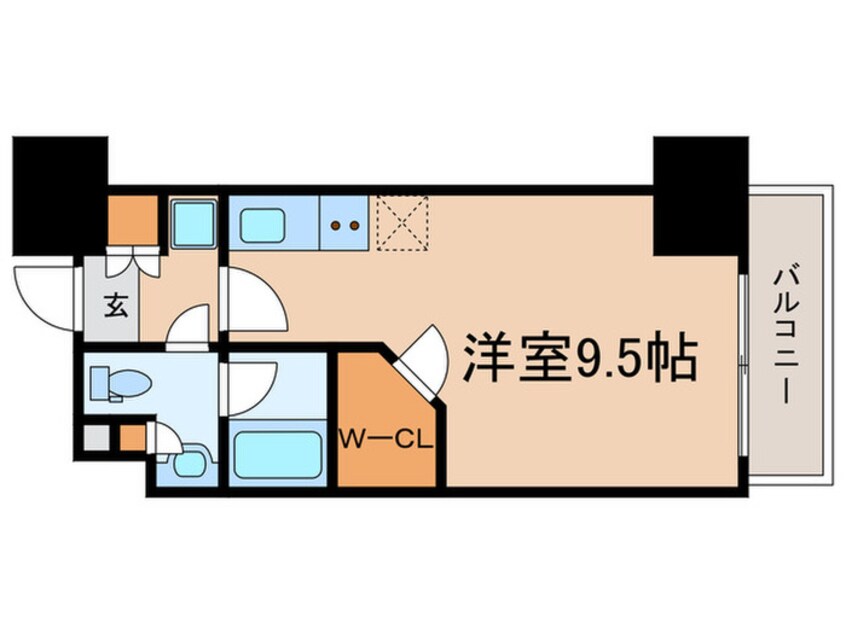 間取図 パークアクシス池袋