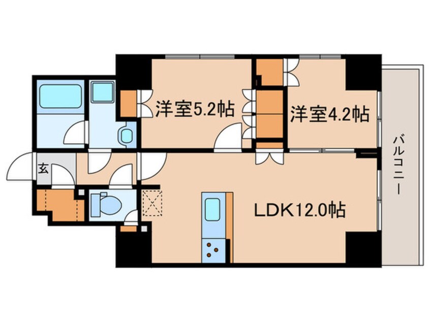 間取図 パークアクシス池袋