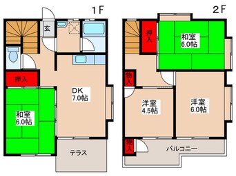 間取図 第一パラス鐘増