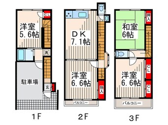 間取図 ドリーミー東葛西