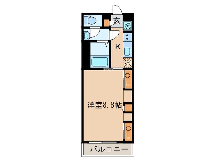 間取り図 リブリ・グランツ武蔵中原