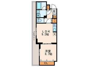 間取図 ラフィスタ下丸子