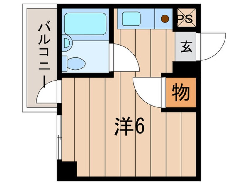 間取図 ベルヴュ日吉