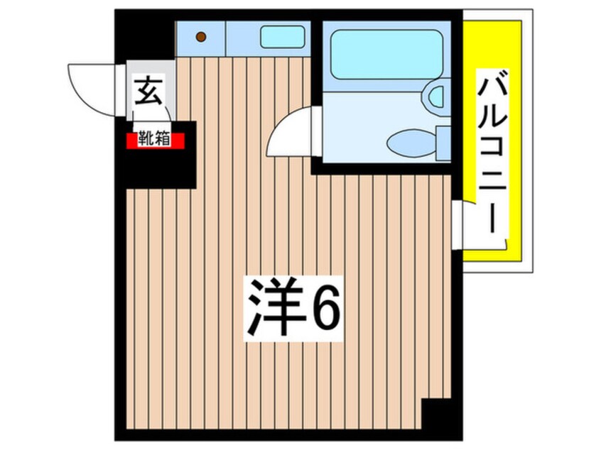 間取図 ベルヴュ日吉