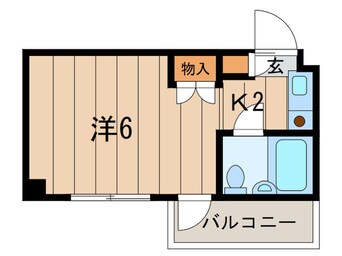 間取図 ベルヴュ日吉