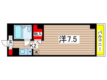 間取図 ベルヴュ日吉