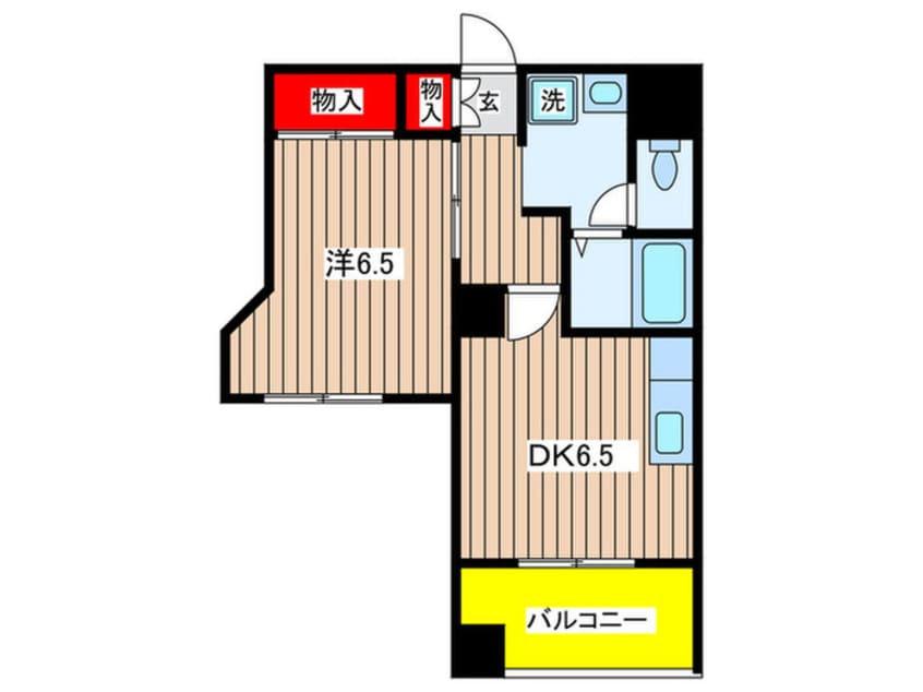 間取図 ベルヴュ日吉