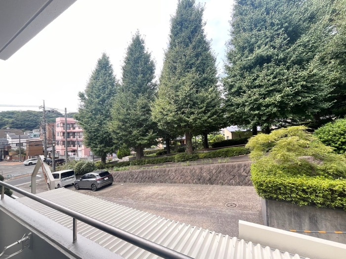 室内からの展望 ベルヴュ日吉