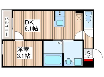 間取図 オードビー幕張本郷