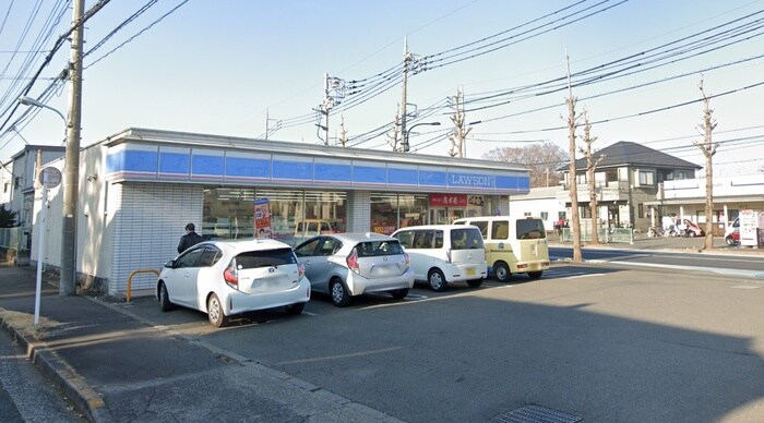 ローソン 羽村小作駅東口店(コンビニ)まで180m エスポワ－ル小作