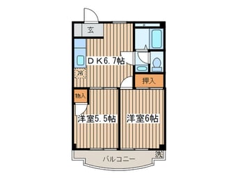 間取図 セイワハイツ