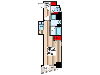 間取図 コンフォリア門前仲町サウス