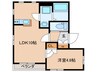 サンボナ－ル東池袋 1LDKの間取り