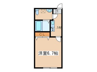 間取図 メルシーメゾン