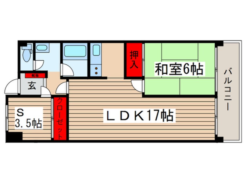 間取図 メゾン・ド・クレイン