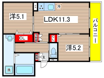 間取図 エス・レゾナンス