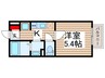 ドムス梅郷 1Kの間取り
