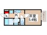 ドムス梅郷 1Kの間取り
