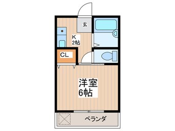 間取図 第5美咲グリ－ンハイツ