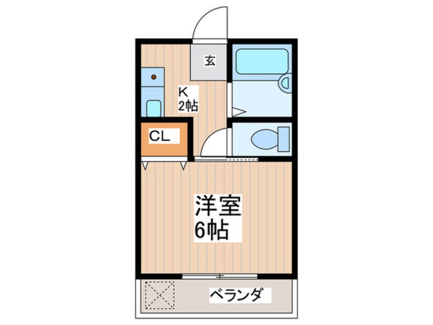 間取図 第5美咲グリ－ンハイツ