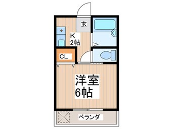 間取図 第5美咲グリ－ンハイツ