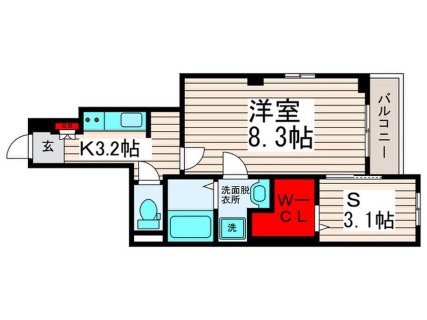 間取図 MSC　Garden