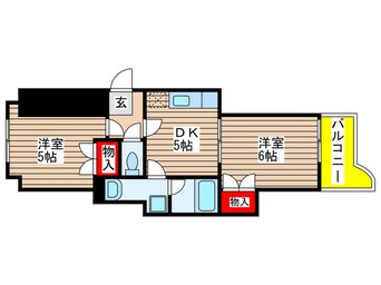 間取図 フクダビル