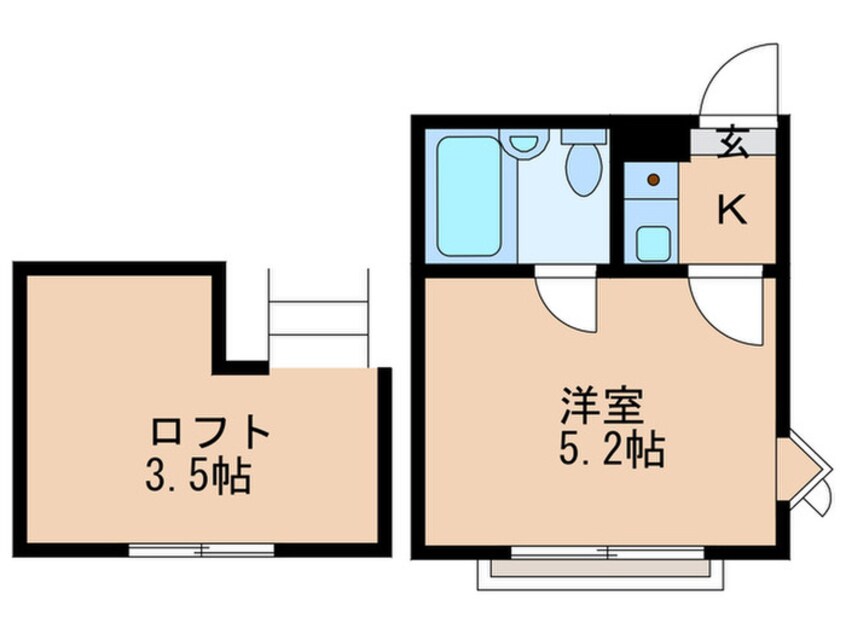 間取図 プラザ・ドゥ・ルーベンスＢ棟