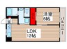 グリーンビル東中山第1 1LDKの間取り
