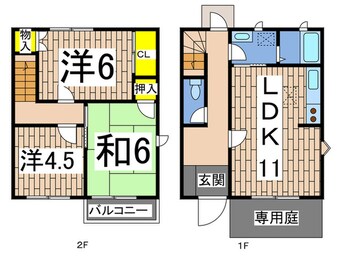 間取図 Soleil YAMATEDAI D