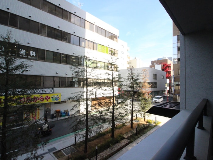 室内からの展望 ﾚｰﾍﾞﾝ本厚木THE MASTERS TOWER