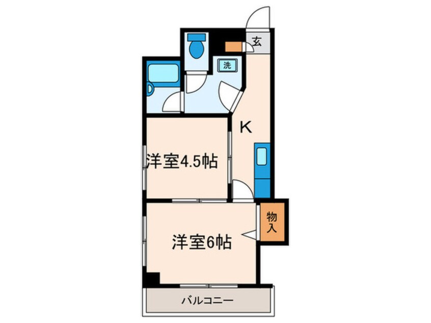 間取図 王子北ウイング
