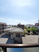 室内からの展望 王子北ウイング