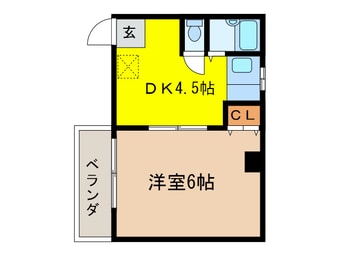 間取図 あずまコ－ポ