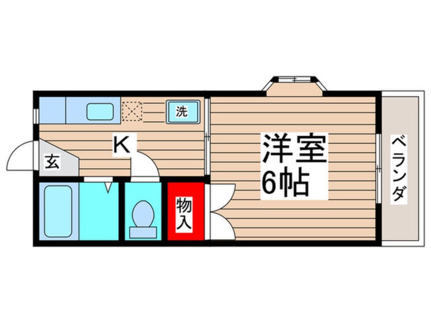 間取図 リバーサイド７番館