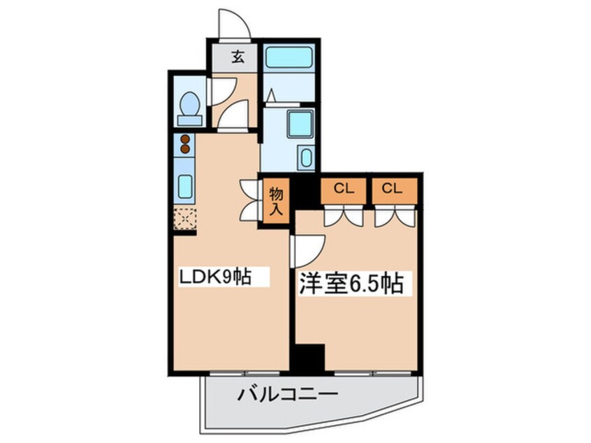 間取図 調布パ－クス