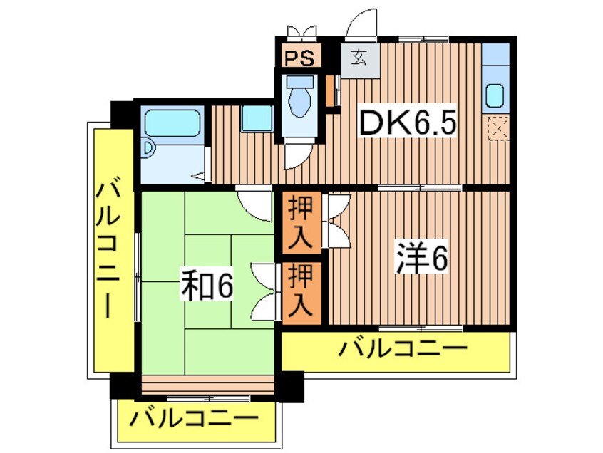 間取図 久古NO.10マンション