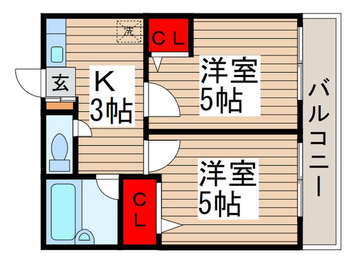 間取り図 フォーレ新松戸