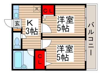 間取図 フォーレ新松戸