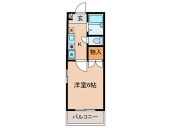 間取図 ドミ－ル多摩