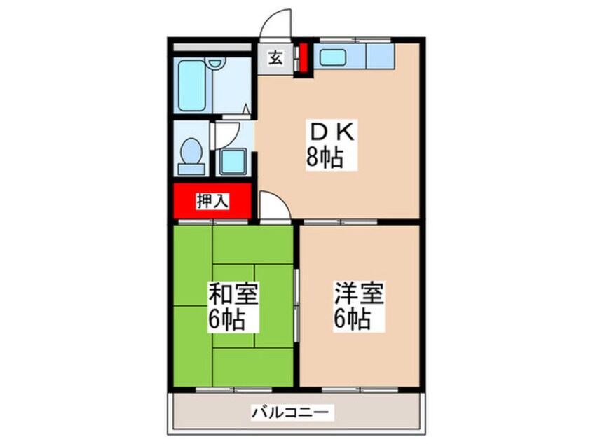 間取図 グレ－スマンション